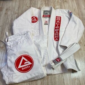 Gracie Barra Brazilian Jiu-Jitsu (BJJ) Gi, full set, size A1